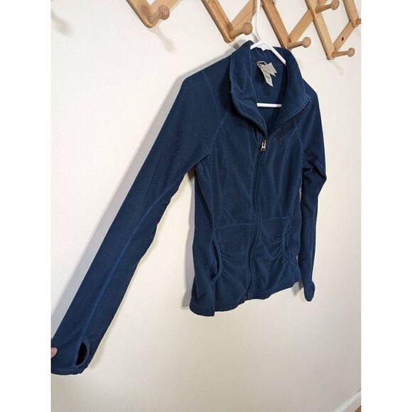 The North Face Women's Fleece Zip-up Jacket Blue TKA100 - Size Small - Picture 2 of 7